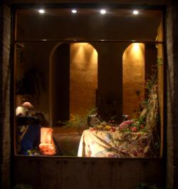 Bottega Pacini's window